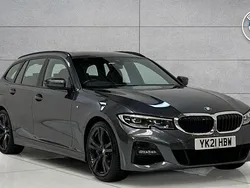 Grey Used 2021 BMW 330 M Sport Estate | £31,500 (Fair price)