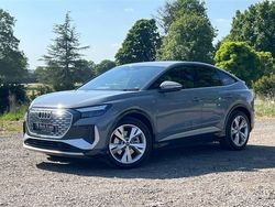 Grey Used 2024 Audi Q4 e-tron S-Line SUV | £41,994
