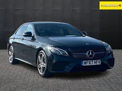 Black Used 2017 Mercedes E220 AMG line Sedan | £13,500 (Fair price)