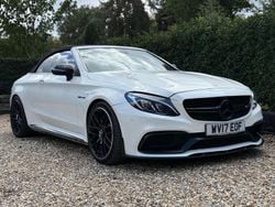 White Used 2017 Mercedes C63S AMG Premium Cabriolet | £31,995 (Fair price)