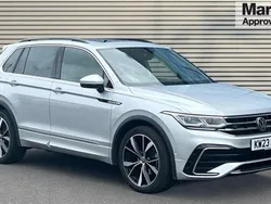 Silver Used 2023 VW Tiguan R-line SUV | £30,008 (Fair price)