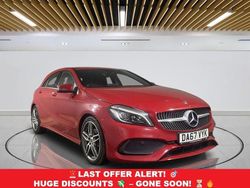 Red Used 2017 Mercedes A180 AMG line Hatchback | £11,799 (Fair price)