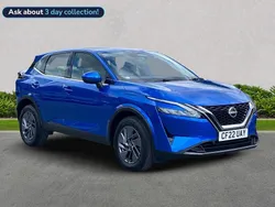 Blue Used 2022 Nissan Qashqai Acenta Premium SUV | £18,509 (Fair price)