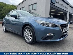 Blue Used 2016 Mazda 3 Hatchback | £8,995 (Fair price)