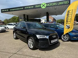 Black Used 2015 Audi Q3 S-Line SUV | £10,495 (A bit pricey)