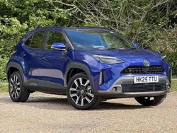 Blue New 2025 Toyota Yaris Cross SUV | £29,980 (A bit pricey)