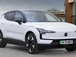 White New 2024 Volvo EX30 Ultra SUV | £36,950 (Expensive)