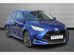 Galactic blue Used 2023 Toyota Yaris Hybrid Design Hatchback | £16,981 (Good price)