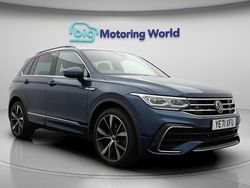 Blue Used 2022 VW Tiguan R-line SUV | £25,400 (Good price)