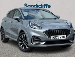Silver Used 2023 Ford Puma Hatchback | £17,900 (Fair price)