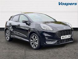 Black Used 2024 Ford Puma ST-Line SUV | £17,500