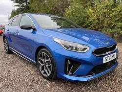 Blue Used 2021 Kia Ceed 4 Hatchback | £14,999 (Fair price)