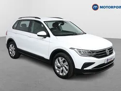 White Used 2021 VW Tiguan Life SUV | £20,799 (Fair price)