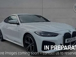 White Used 2021 BMW 420 M Sport Coupe | £25,770 (Fair price)