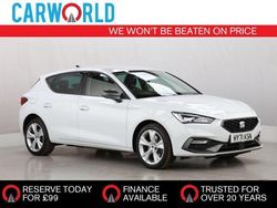 White Used 2021 Seat Leon FR Hatchback | £11,425 (Good price)