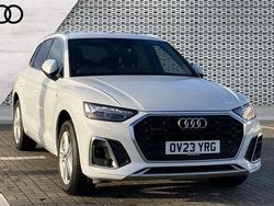 White Used 2023 Audi Q5 S-Line SUV | £32,129 (Fair price)