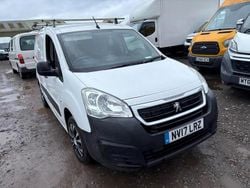 White Used 2017 Peugeot Partner Van | £3,295