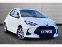 White Used 2022 Toyota Yaris Hybrid Hatchback | £14,495 (Fair price)