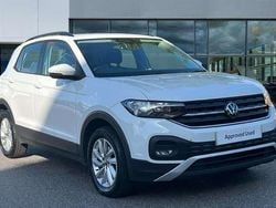 Pure white Used 2022 VW T-Cross Edition SUV | £13,972 (Fair price)