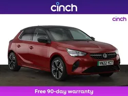 Red Used 2022 Vauxhall Corsa-e Elite Hatchback | £11,899 (Fair price)