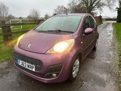 Purple Used 2013 Peugeot 107 Active Hatchback | £2,200 (Fair price)