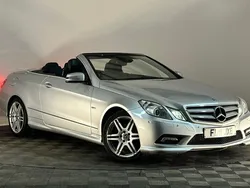 Silver Used 2011 Mercedes E250 Cabriolet | £5,995
