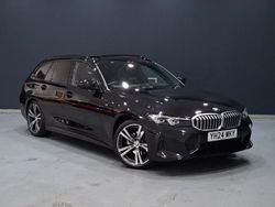 Black Used 2024 BMW 320 M Sport Estate | £31,698 (Fair price)