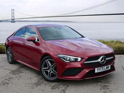 Red Used 2021 Mercedes CLA180 AMG Line Premium Sedan | £20,990 (Fair price)
