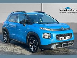 Breathing blue metallic Used 2018 Citroën C3 Aircross Feel SUV | £7,700 (Fair price)