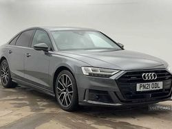 Grey Used 2021 Audi A8 Black Edition Sedan | £33,990 (Expensive)