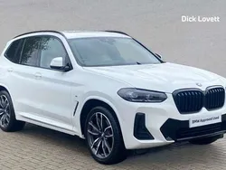 White Used 2022 BMW X3 M Sport SUV | £33,999 (Expensive)
