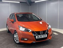 Orange Used 2019 Nissan Micra Acenta Hatchback | £11,465 (Fair price)