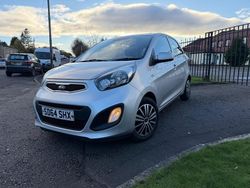Silver Used 2014 Kia Picanto Hatchback | £3,400 (Good price)