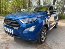 Blue Used 2018 Ford Ecosport ST-Line SUV | £8,499 (Fair price)