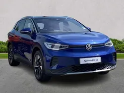Blue Used 2024 VW ID.4 Pro SUV | £26,499 (Fair price)