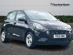 Black Used 2021 Hyundai i10 SE Hatchback | £11,350 (Fair price)
