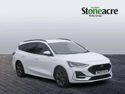 White Used 2022 Ford Focus ST-Line Estate | £16,999 (A bit pricey)