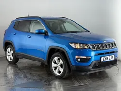Blue Used 2019 Jeep Compass Longitude SUV | £10,150 (Fair price)