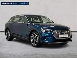 Blue Used 2020 Audi e-tron Comfort SUV | £22,292 (Fair price)
