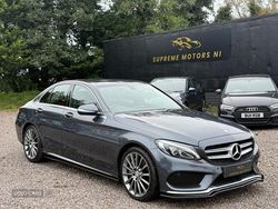 Grey Used 2014 Mercedes C250 AMG line Sedan | £11,950 (A bit pricey)