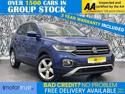 Blue Used 2021 VW T-Cross SEL SUV | £15,595 (Fair price)