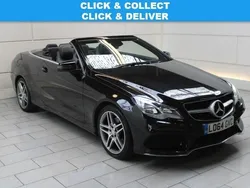Black Used 2014 Mercedes E250 AMG line Cabriolet | £10,250 (Good price)
