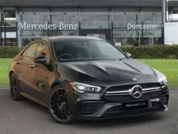 Black Used 2023 Mercedes CLA35 AMG Premium Plus Coupe | £37,495 (Expensive)