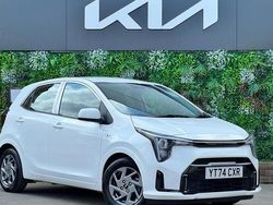 White Used 2024 Kia Picanto 2 Hatchback | £14,695 (A bit pricey)