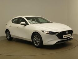 Solid arctic white New 2025 Mazda 3 Prime-Line Hatchback | £18,998 (Good price)