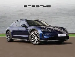 Gentian blue metallic New 2024 Porsche Taycan Cross Turismo Sedan | £79,900 (Super price)