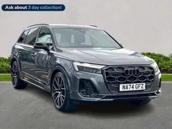Grey Used 2024 Audi Q7 Black Edition SUV | £62,574 (Expensive)