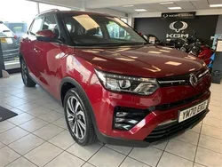 Cherry red metallic Used 2020 Ssangyong Tivoli Hatchback | £13,290 (Expensive)