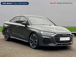 Grey Used 2025 Audi S3 Black Edition Sedan | £43,372