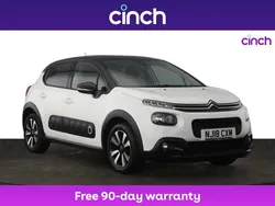 White Used 2018 Citroën C3 Flair Hatchback | £8,099 (Fair price)